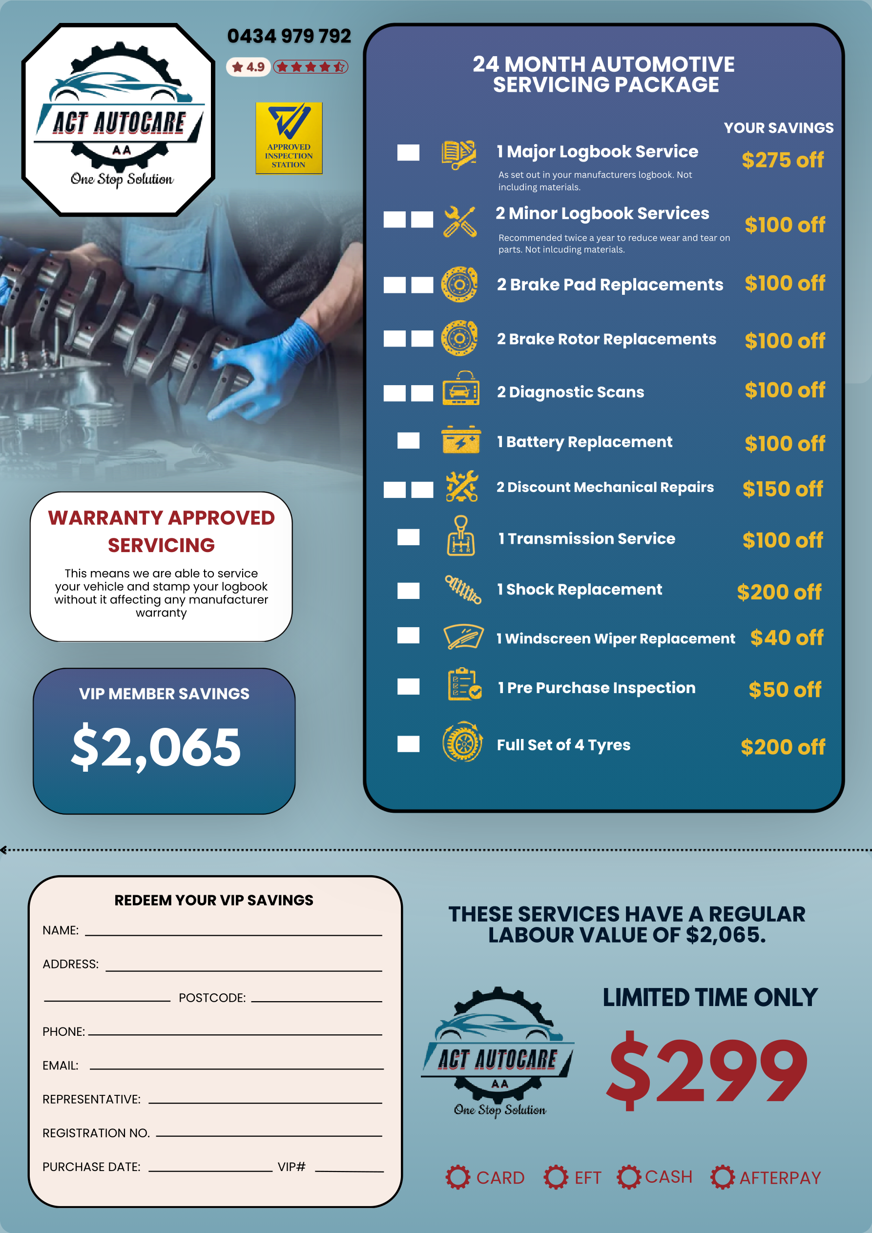 ACT Autocare Voucher